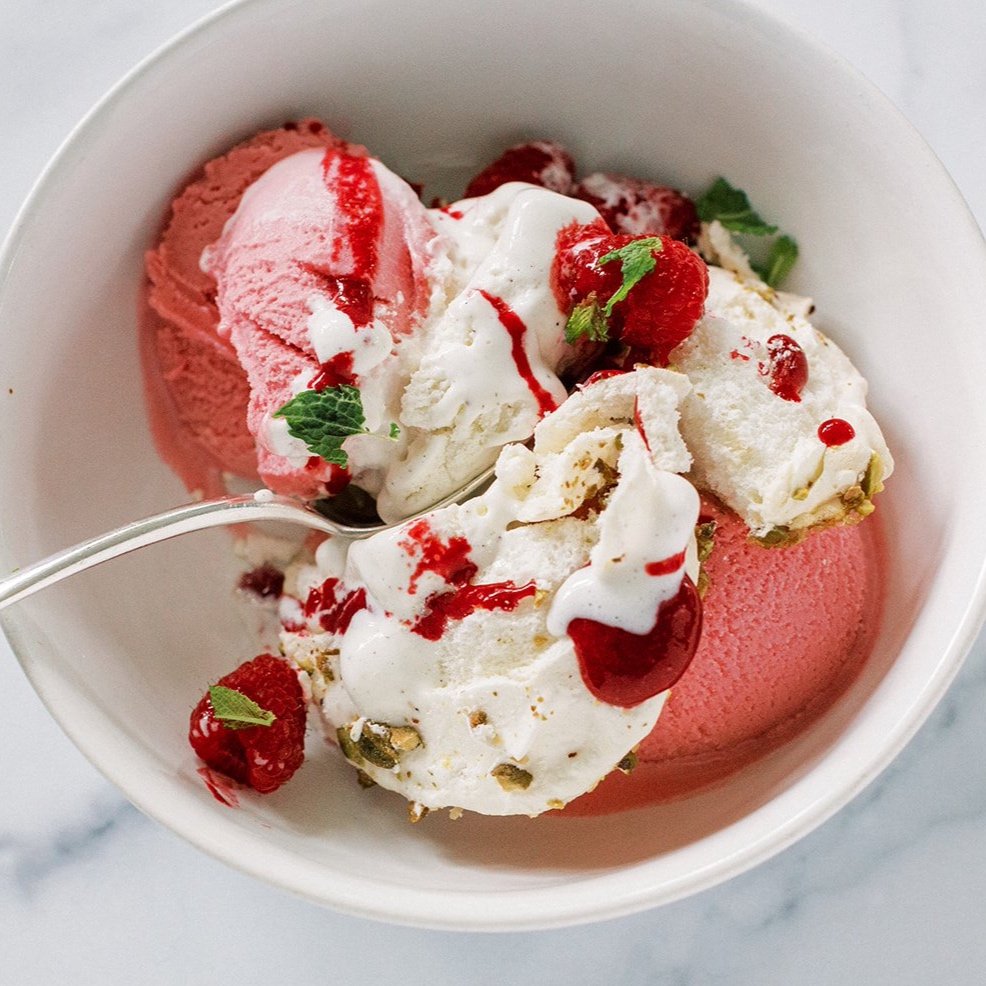 Neapolitan Meringue Mess