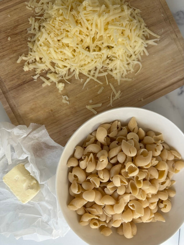 Cheesy Cheddar and Orecchiette