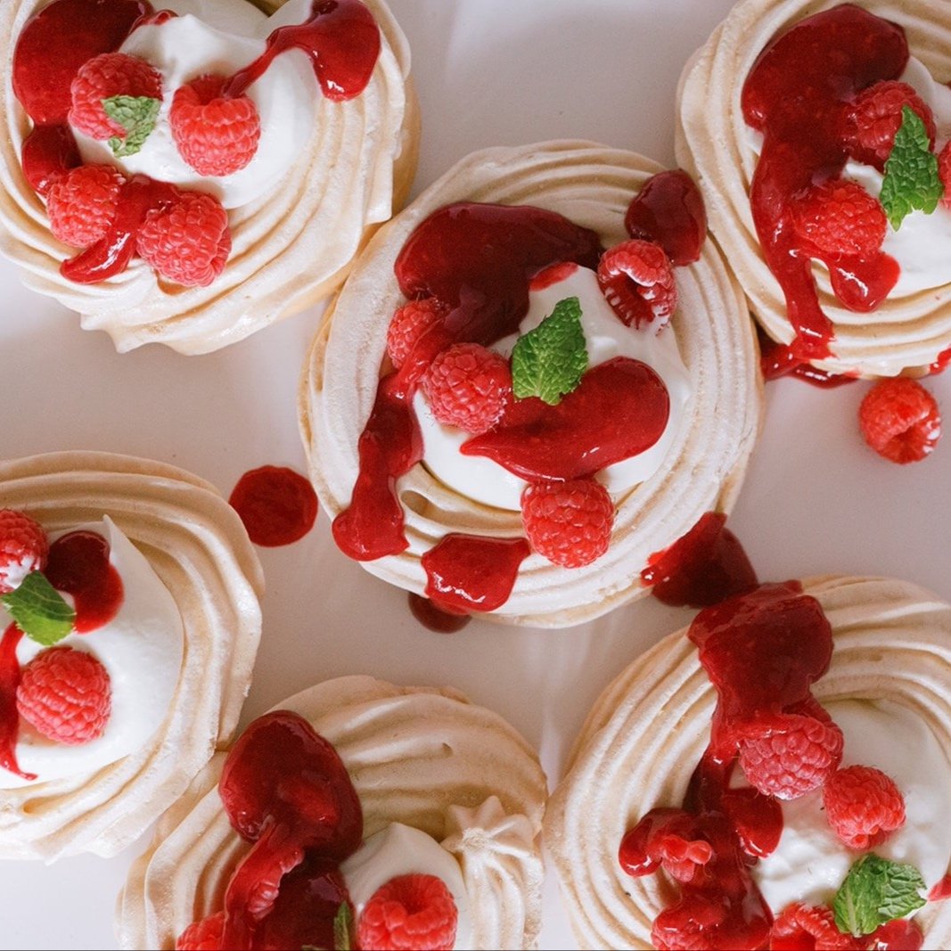 Raspberries & Cream Twirls